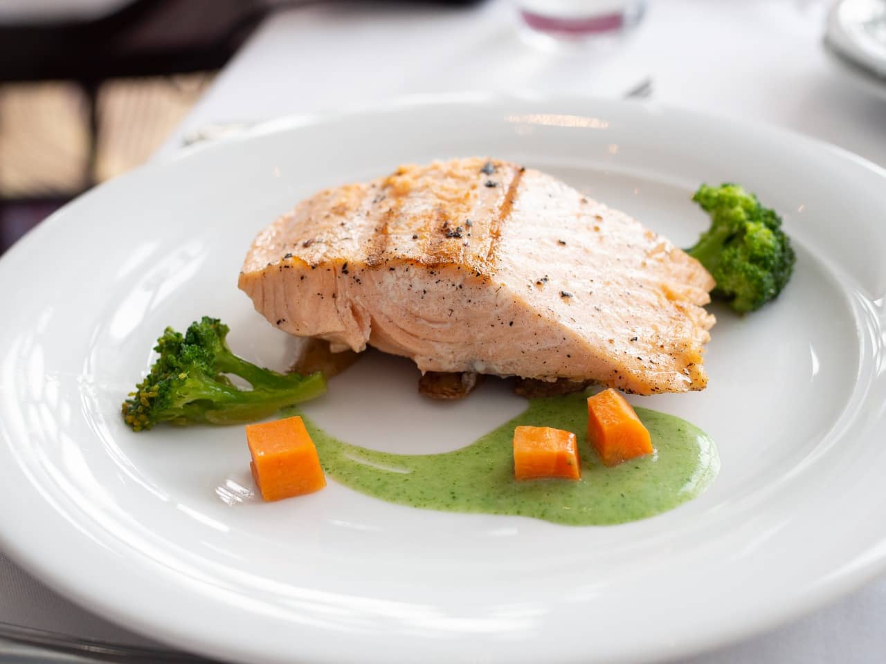 salmon-4143363_1280 Glazed Plate